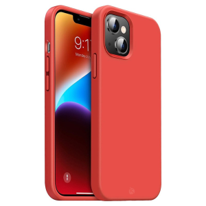 iS Capa Silicone Líquido Magsafe iPhone 13 Mini - Vermelho