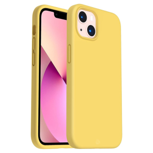 iS Capa Silicone Líquido Magsafe iPhone 15 - Amarelo