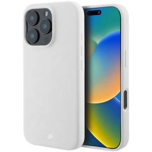 iS Capa Silicone Líquido Magsafe iPhone 16 Pro - Branco