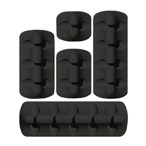 iS Organizador de Cabos Untangled - Preto