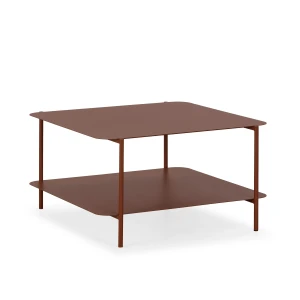 Stolik kawowy Beatrix 70cm x 73cm terakota