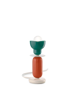 Lampa stołowa Berimbau C2602 wiele kolorów - Lampa stołowa Berimbau C2602 wiele kolorów - Beżowy/oliwkowy