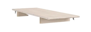 Wkładka do stołu Tyler 40x105 cm, bielona