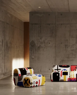 Fotel ATTACK of ART