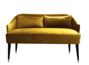Sofa EMI VELVET złota