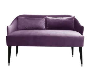 Sofa EMI VELVET fioletowa