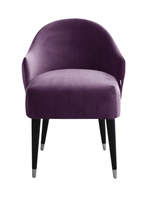 Fotel EMI VELVET fioletowy