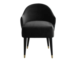 Fotel EMI VELVET czarny