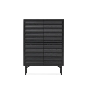 Komoda Lenon 104×144 cm czarna