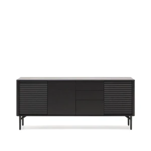 Komoda Lenon 200×86 cm czarna