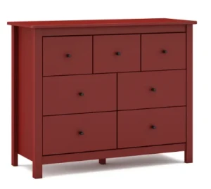 Komoda Misti burgundowa 4+3dr