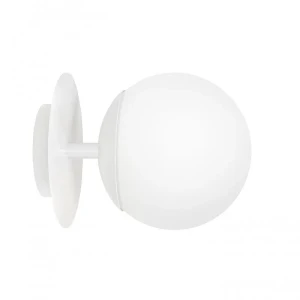 Lampa ścienna Plaat C, biała