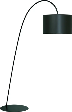 Lampa podłogowa Alice, Czarna