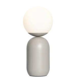 Lampa stołowa Notti szara