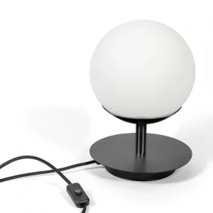 Lampa stołowa Plaat, czarna