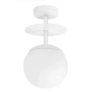 Lampa sufitowa Plaat B, biała