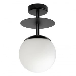 Lampa sufitowa Plaat B, czarna