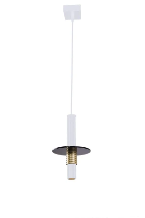 Lampa wisząca Alvito 1, biała