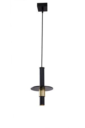 Lampa wisząca Alvito 1, czarna