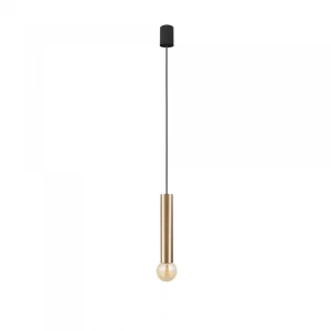 Lampa wisząca Baton, czarny/złoty