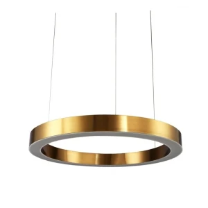 Lampa wisząca Circle 40 mosiądz