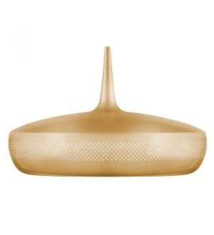 Lampa wisząca Clava Dine, mosiądz