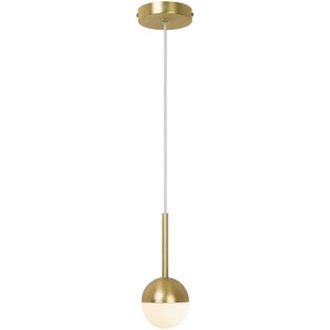 Lampa wisząca Contina złota