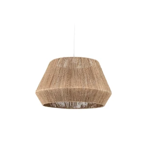 Abażur Crismilda 100% juta z naturalnym wykończeniem Ø 50 cm