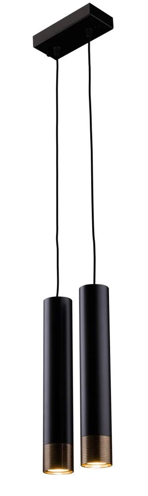 Lampa wisząca Eido 2, czarna