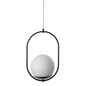 Lampa wisząca Koban B, czarna