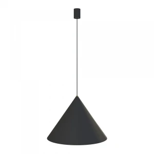 Lampa wisząca Zenith L, czarna