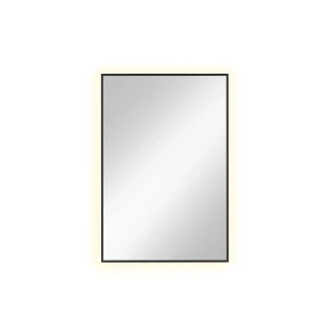 Lustro Bright LED czarne