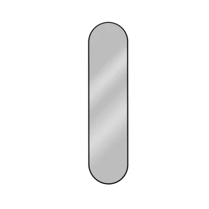 Lustro LED Pastille czarne