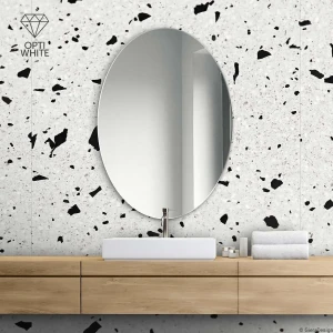 Lustro owalne super białe - Lustro owalne super białe - 50x70cm