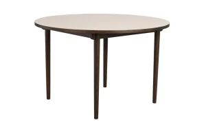 Okrągły stół Fairmount brązowy 120 cm