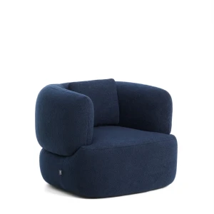 Fotel Martina granatowy