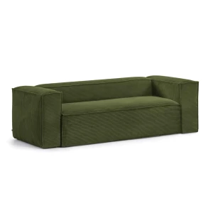 Sofa Blok 3-osobowa, zielona