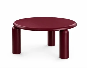 Stolik Neo Low burgundowy