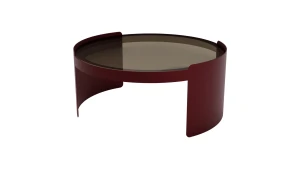 Stolik kawowy Conti Wide - Stolik kawowy Conti Wide - Bordowy