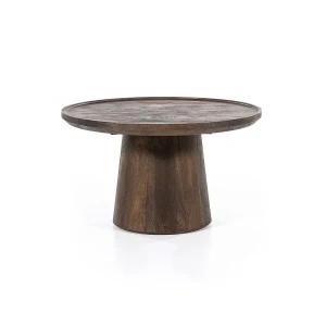 Stolik kawowy Ron 66×39 cm brązowy