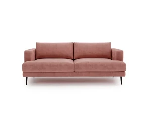 Dwuosobowa sofa Luxo na metalowych nóżkach - Dwuosobowa sofa Luxo na metalowych nóżkach - GRUPA A