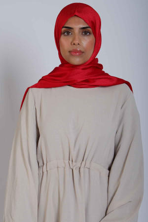 Crystal Hijab In Red | Stylish and Comfortable Modest Fashion | Rabaya