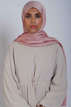 Crystal Hijab In Pink | Stylish and Comfortable Modest Fashion | Rabaya