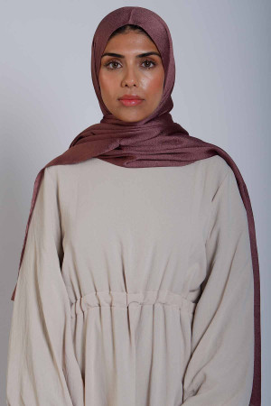 Crystal Hijab In Purple | Stylish and Comfortable Modest Fashion | Rabaya