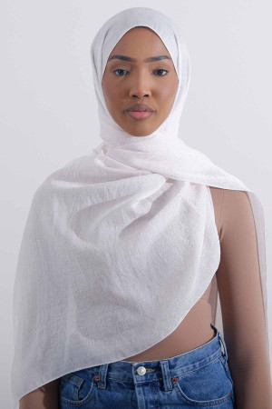 Twinkle Hijab In Very Light Pink | Stylish and Comfortable Modest Fashion | Rabaya