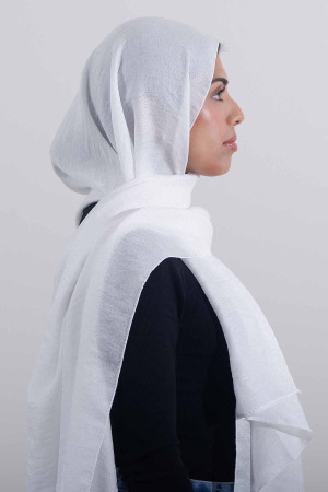 Twinkle Hijab In White | Stylish and Comfortable Modest Fashion | Rabaya