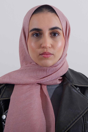 Twinkle Hijab In Rose | Stylish and Comfortable Modest Fashion | Rabaya