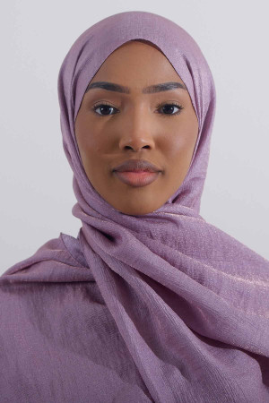 Twinkle Hijab In Purple | Stylish and Comfortable Modest Fashion | Rabaya