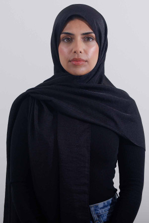 Twinkle Hijab In Black | Stylish and Comfortable Modest Fashion | Rabaya