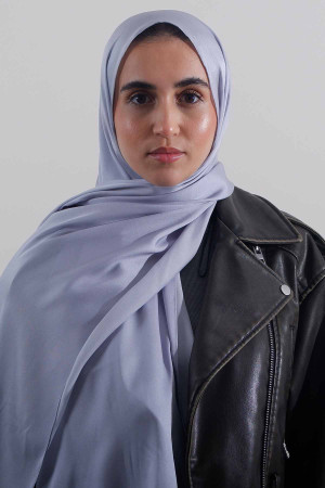 Pearl Hijab In Misty Blue |Stylish and Comfortable Modest Fashion | Rabaya